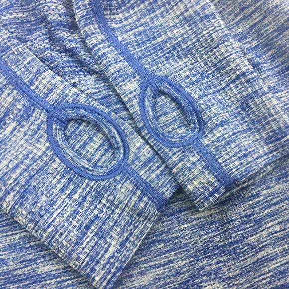 Lululemon Swiftly Tech Shirt Blue Long Slv Thumb 8 - Picture 6 of 8